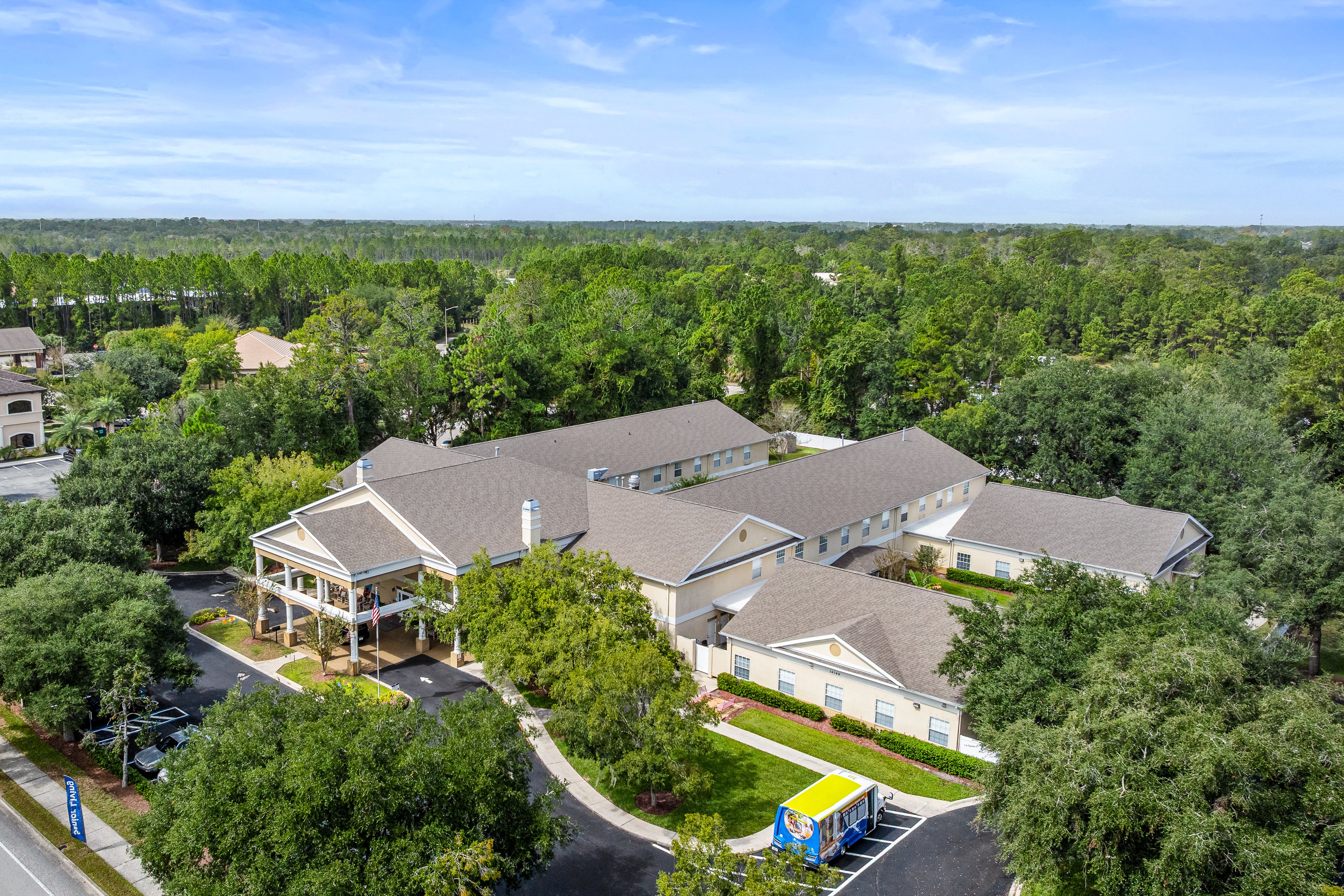Aerial view of Discovery Commons San Pablo