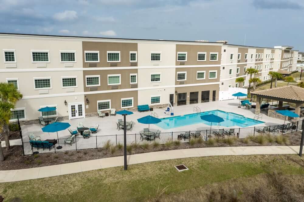 Aerial view of Discovery Village Deerwood