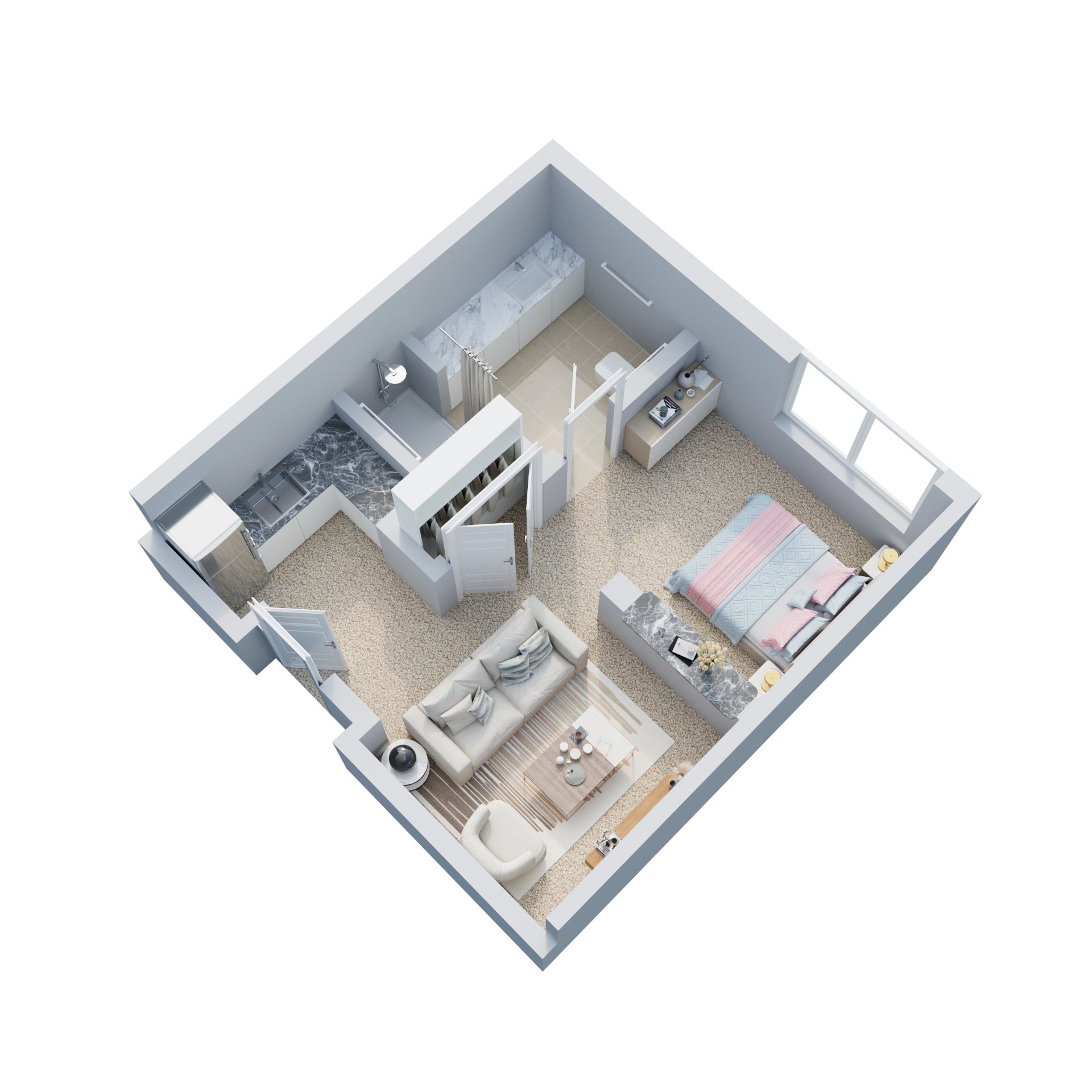 Bur Oak floor plan