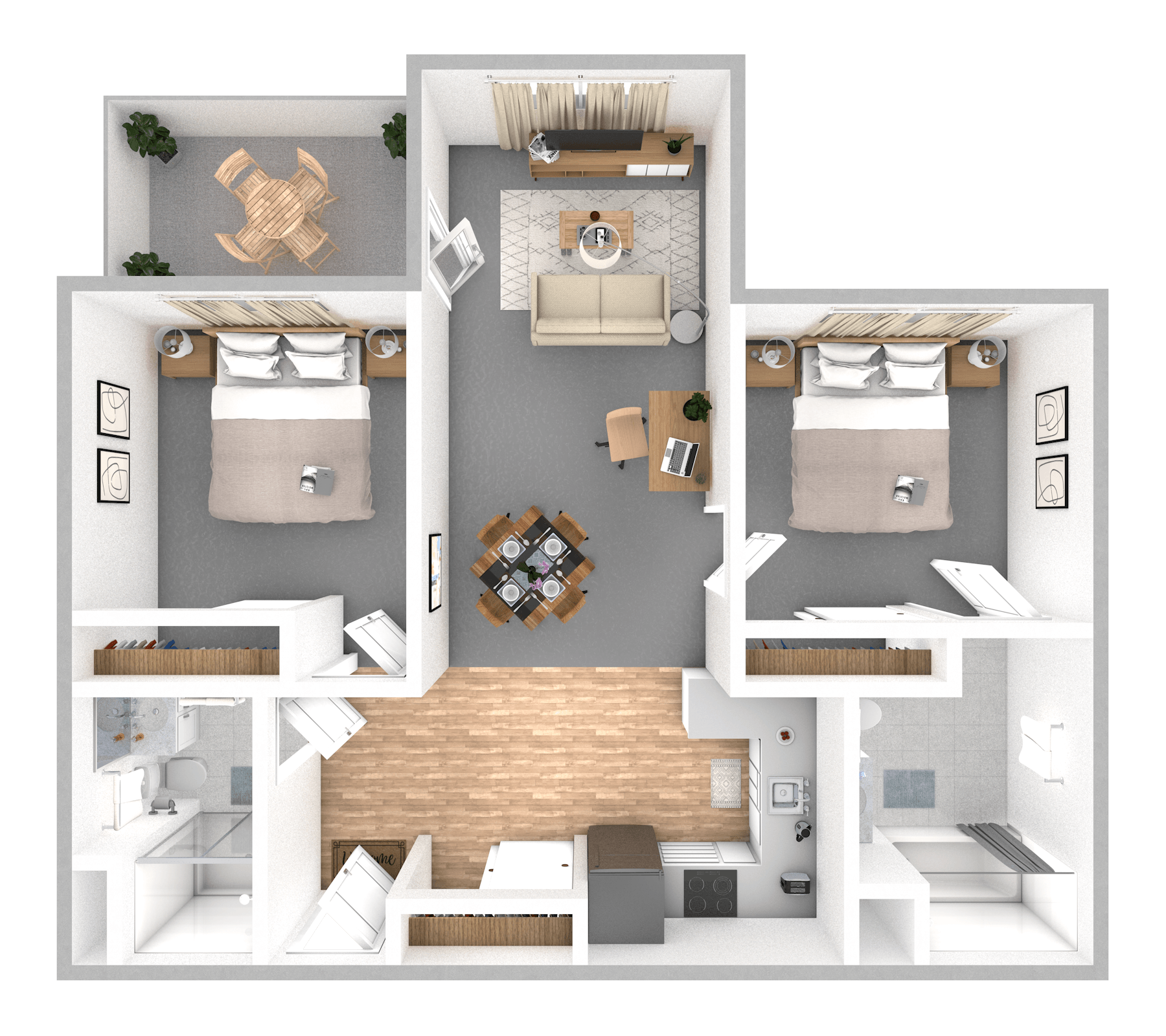 San Timoteo floor plan