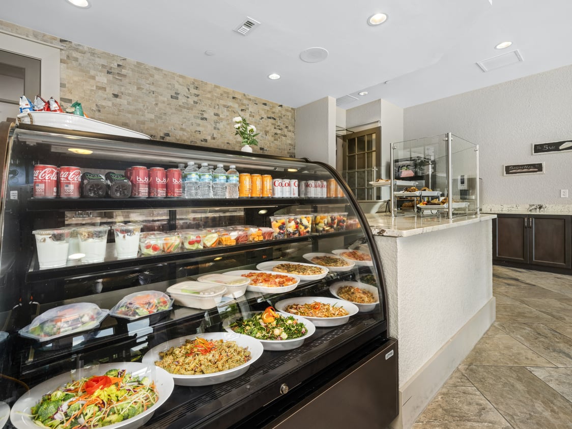 Diamond Oaks Village restaurant counter