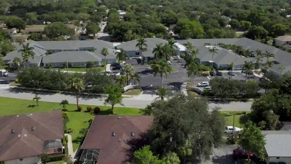 Aerial view of The Lynmoore at Lawnwood